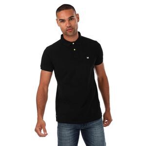 Weekend Offender Mens Barnum Polo Shirt / Black